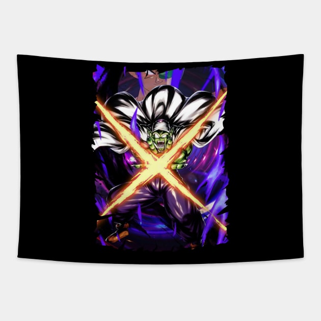 PICCOLO ANIME MERCHANDISE Tapestry by Rons Frogss