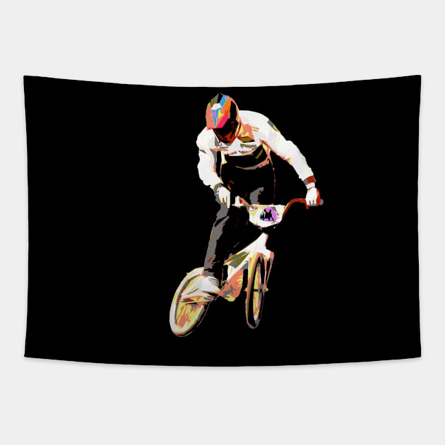 bmx Tapestry by rickylabellevie