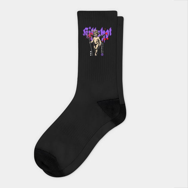 Killshot Angel Socks by Mara Bun