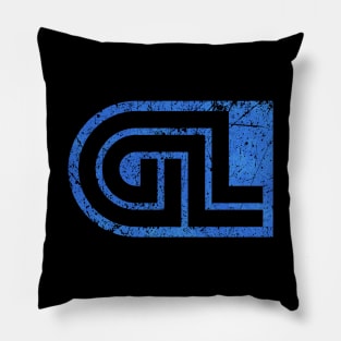 Game Line (Grunge Version) Pillow