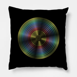 Rainbow Record Pillow