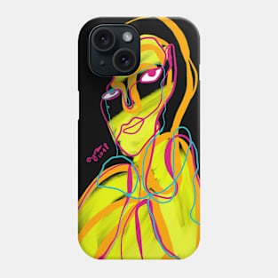 Zweifarbiges Portrait Phone Case