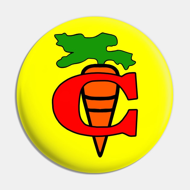 Captain Carrot Pin by Federation Skum Kosplay