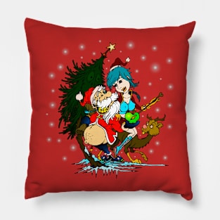 christmas santa claus Pillow