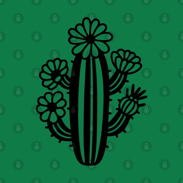 Flowering Cactus by KayBee Gift Shop