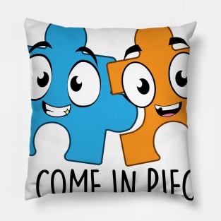 We Come in Pieces! Pillow