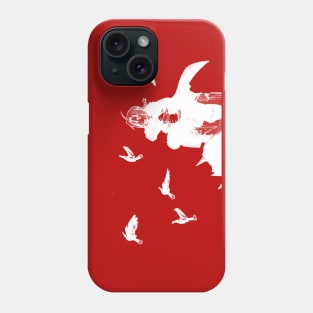 Full Metal Ed and Al feeding Birds Phone Case