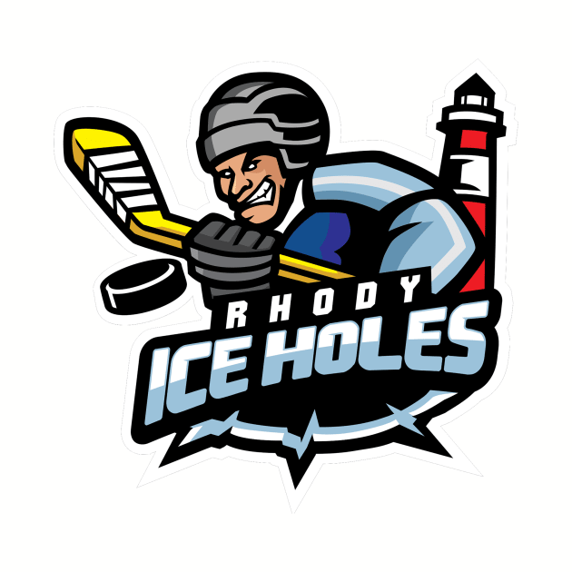 O.G. Ice Holes Logo by Rhody Hockey