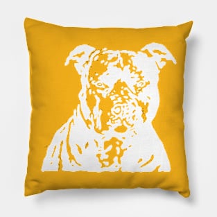 PIT BULL pit bull terrier Pillow