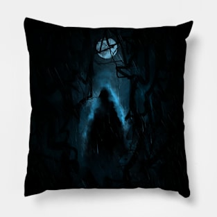 Witch In The Woods - Creepy Horror Pillow