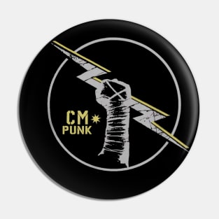 CM Punk Lightning Pin