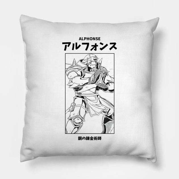 Alphonse Elric Full Metal Alchemist Pillow by KMSbyZet