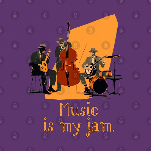 Music is My Jam by Shirt for Brains