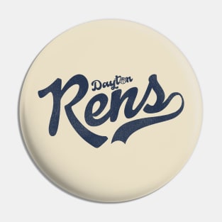 Defunct Dayton Rens Basketball Team Pin