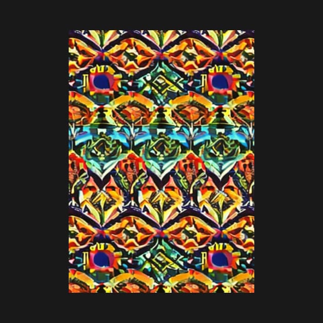 African Print Pattern by Prilidiarts