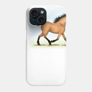 Totting Buckskin Horse Phone Case