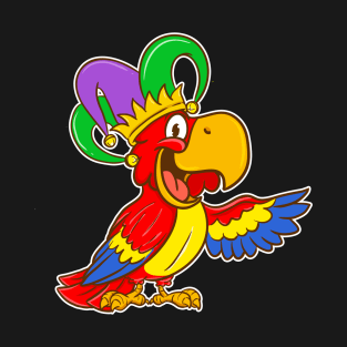 Mardi Gras Parrot T-Shirt