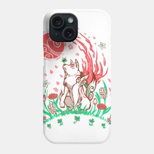 Wolf Blossom Breeze Phone Case