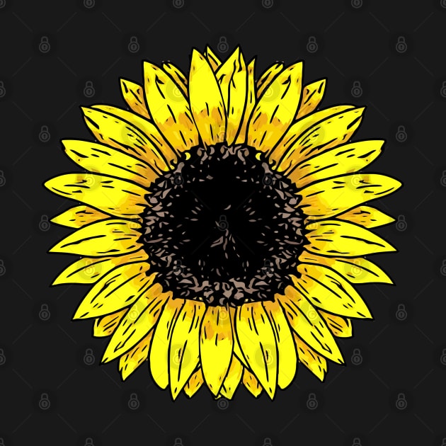 Sunflowers, cool yellow flowers by Collagedream