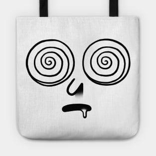 Hypnotic face Tote