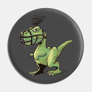 Angry Dino Pin