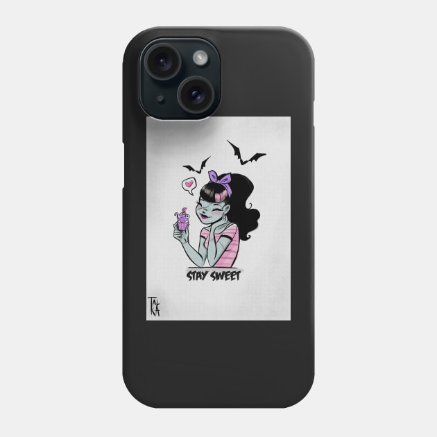 Stay sweet Phone Case by Talkapollock