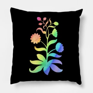 Rainbow flower Pillow