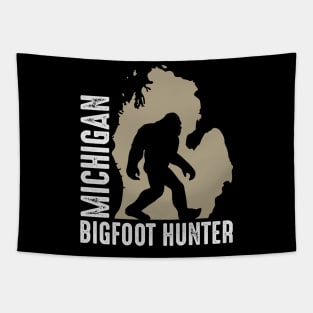 Michigan Bigfoot Sasquatch Tapestry