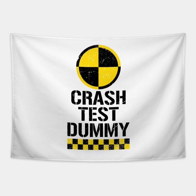 Crash Test Dummy Yellow Man Tapestry by GShow