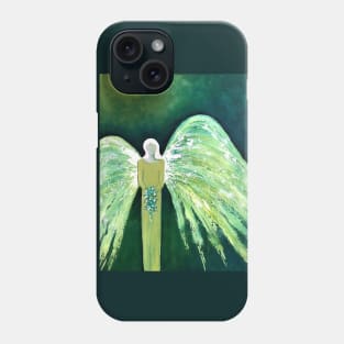 Green Angel Phone Case