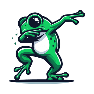 Dabbing Frog Dab Dance Frog Lover T-Shirt