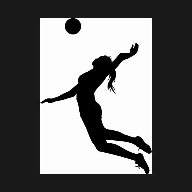 Volleyball player by Print Forge