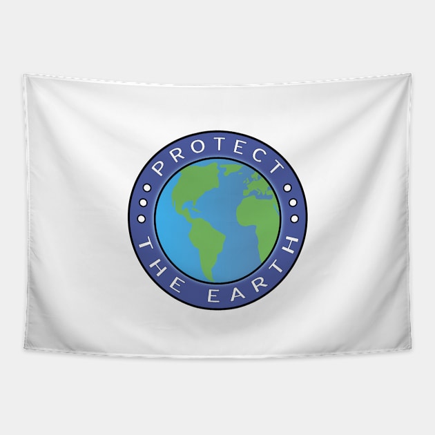 Protect the Earth Tapestry by NorseTech