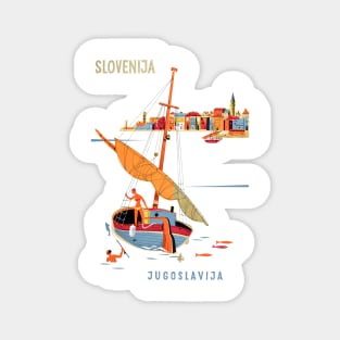 Slovenia, Yugoslavia Magnet