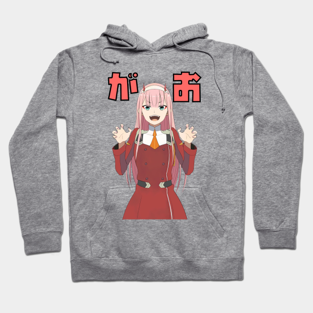 Zero Two Darling In The Franxx Bluza Z Kapturem Teepublic Pl