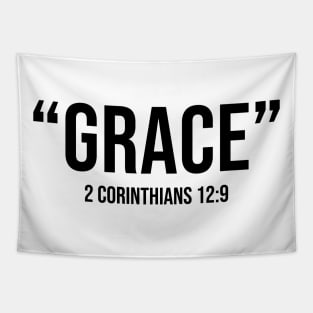 "Grace" 2 Corinthians 12:9 Tapestry