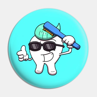 Cool Tooth With Toothpaste Hair Pin