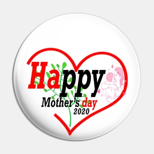 Happy Mothers day Masks Pin