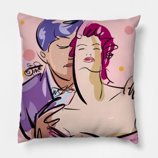 Couple Kissing Pillow