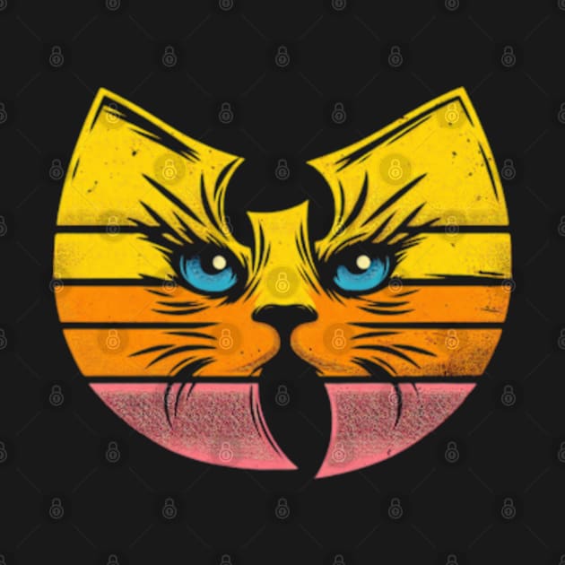 Wutang Logo Cat face effect by thestaroflove