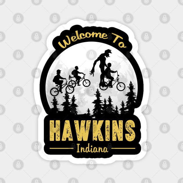 Visit Hawkins Magnet by Scud"
