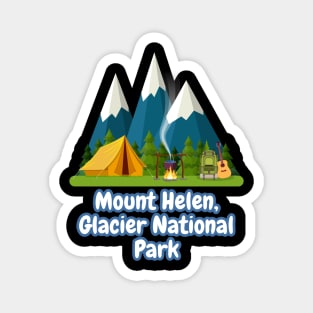 Mount Helen, Glacier National Park Magnet