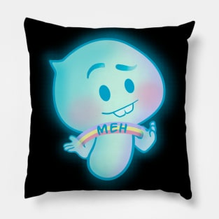 RAINBOW MEH cute spirit ghost cartoon funny Pillow