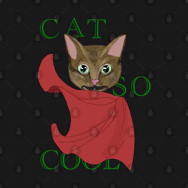 Cat so cool! by Imimz.z designs