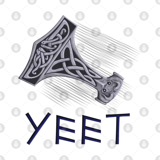 Thor's Hammer Mjölnir the First Yeet by SolarCross