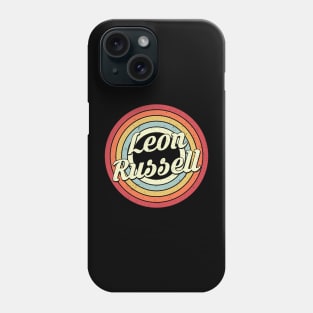 Leon Proud Name Retro Rainbow Tribute Phone Case