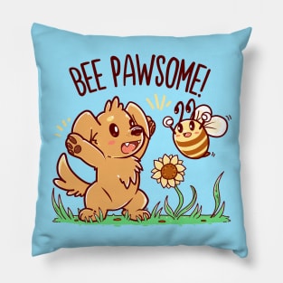 Bee Pawsome Pillow