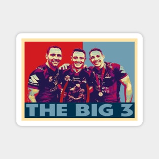 Melbourne Storm - Smith, Cronk & Slater - THE BIG 3 Magnet