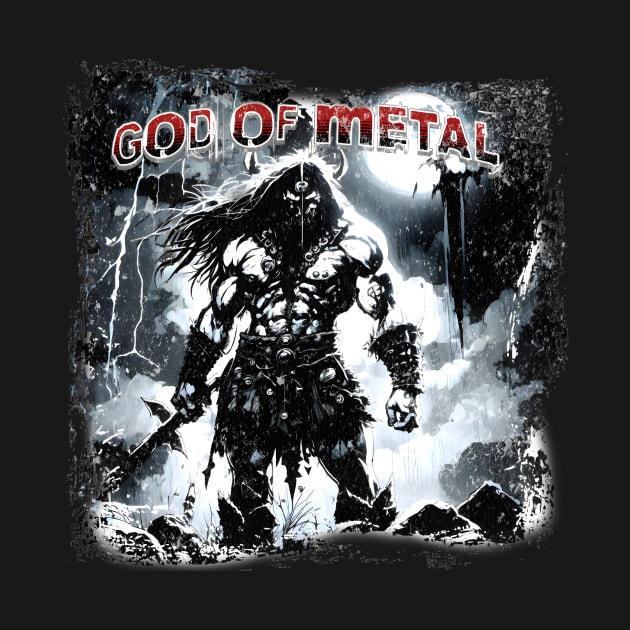 Heavy Metal God BRZRKR (Berserker) by MLArtifex