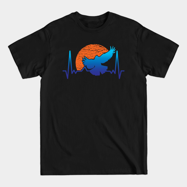 Discover heartbeat pigeon - Pigeon - T-Shirt